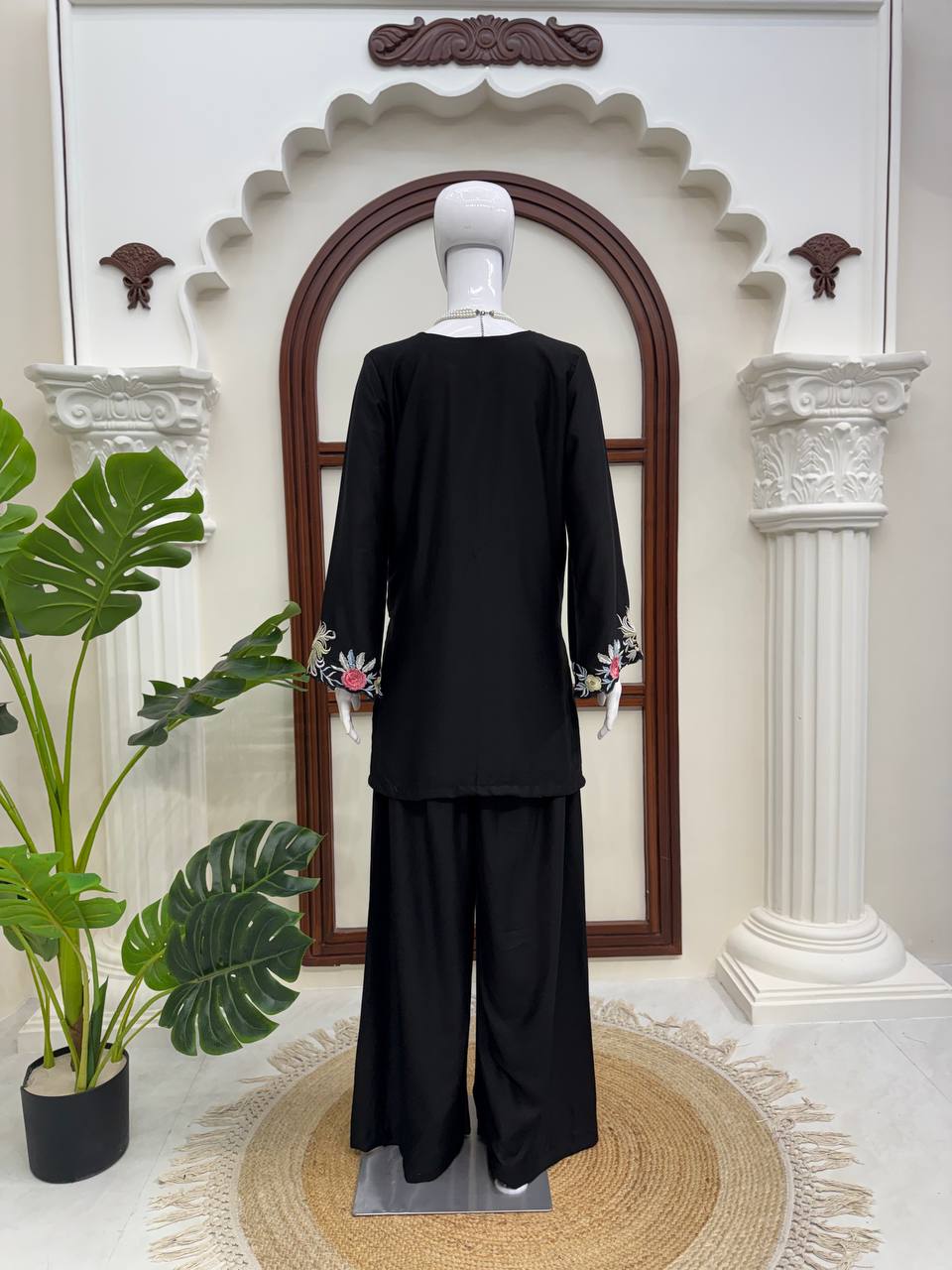 Black Pakistani Suit Dress Party Wear Salwar Kameez