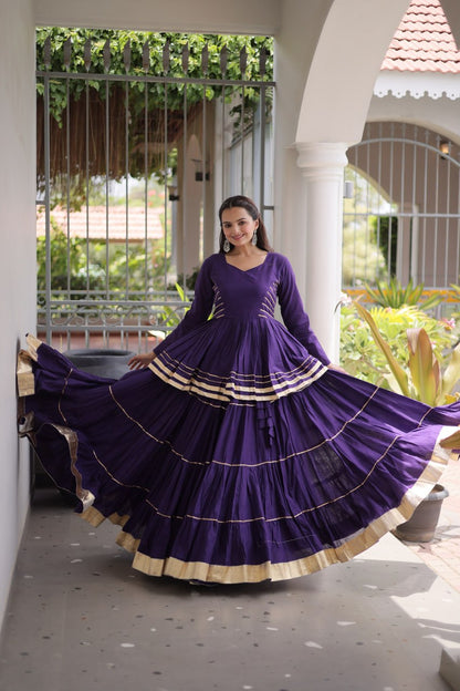 Navratri Special Layered Chaniya Choli Garba Dress for Women