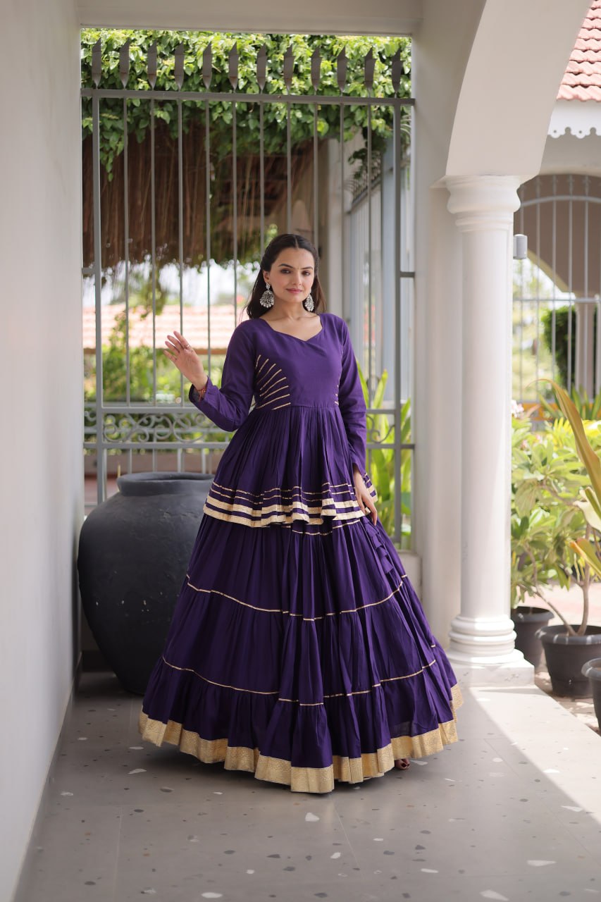 Navratri Special Layered Chaniya Choli Garba Dress for Women