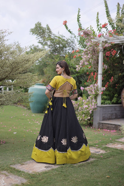 Navratri Special Gamthi Work Chaniya Choli for Garba