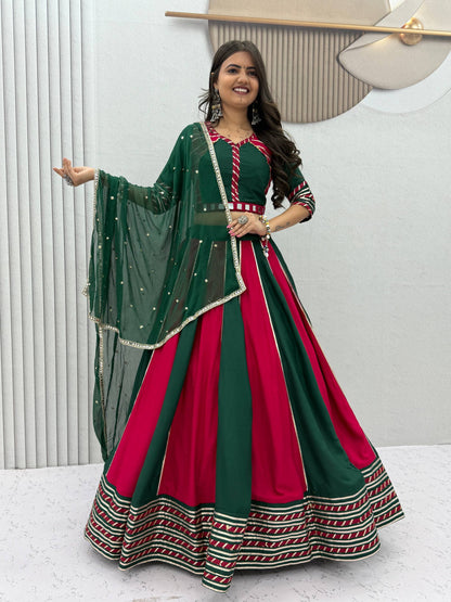Navratri Special Pure Cotton Lehenga Choli for Women