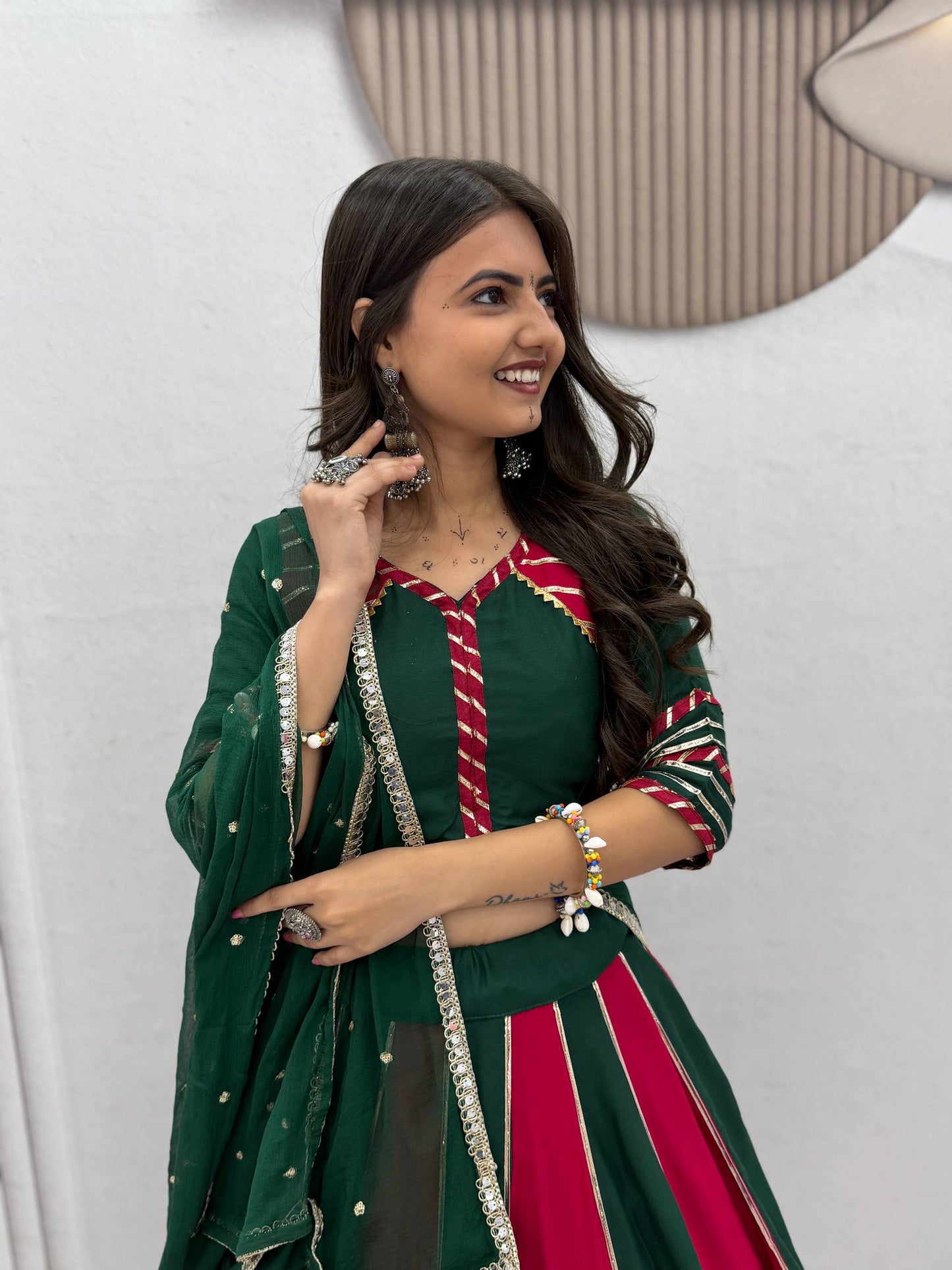 Navratri Special Pure Cotton Lehenga Choli for Women