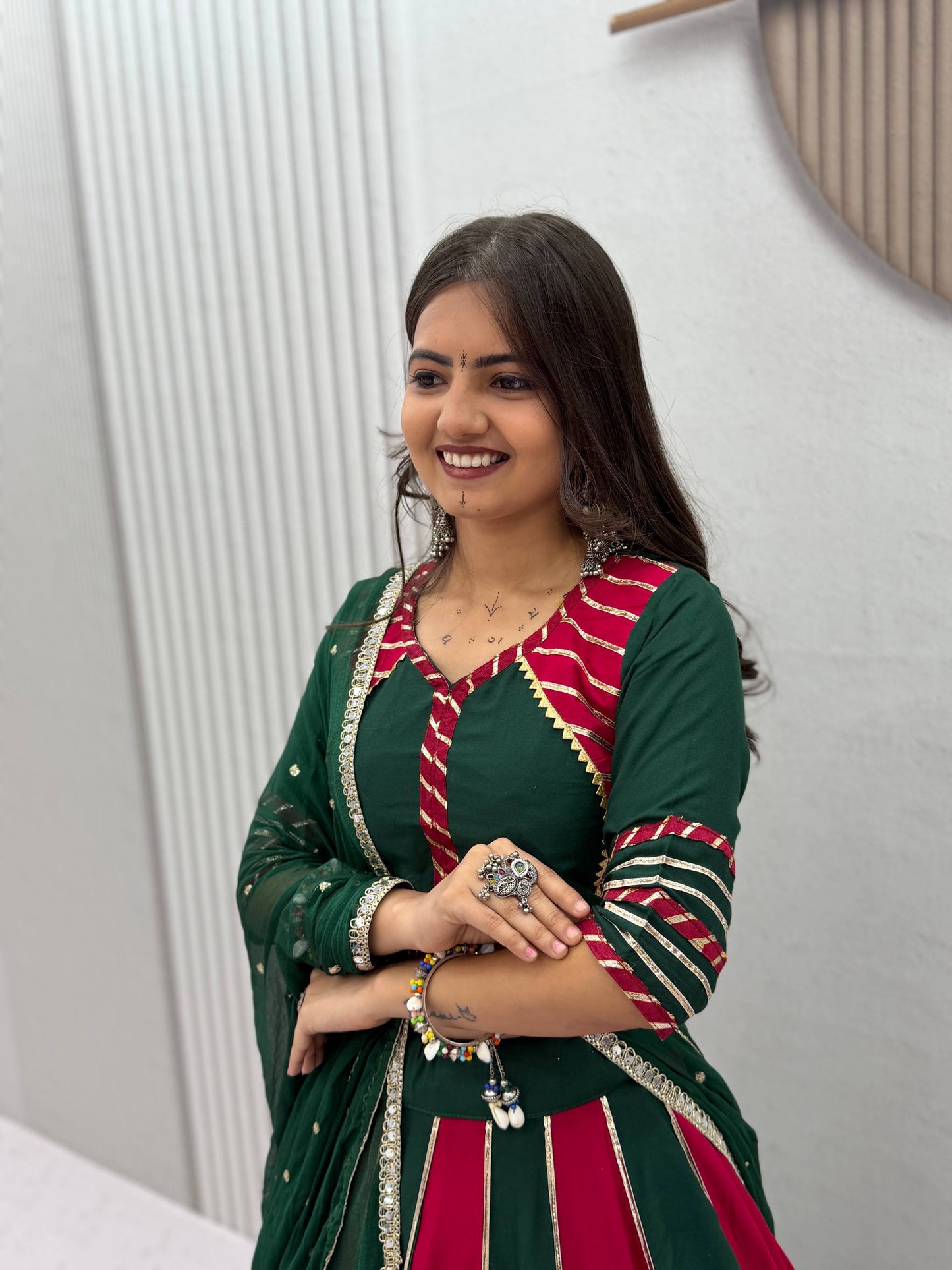 Navratri Special Pure Cotton Lehenga Choli for Women