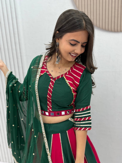 Navratri Special Pure Cotton Lehenga Choli for Women