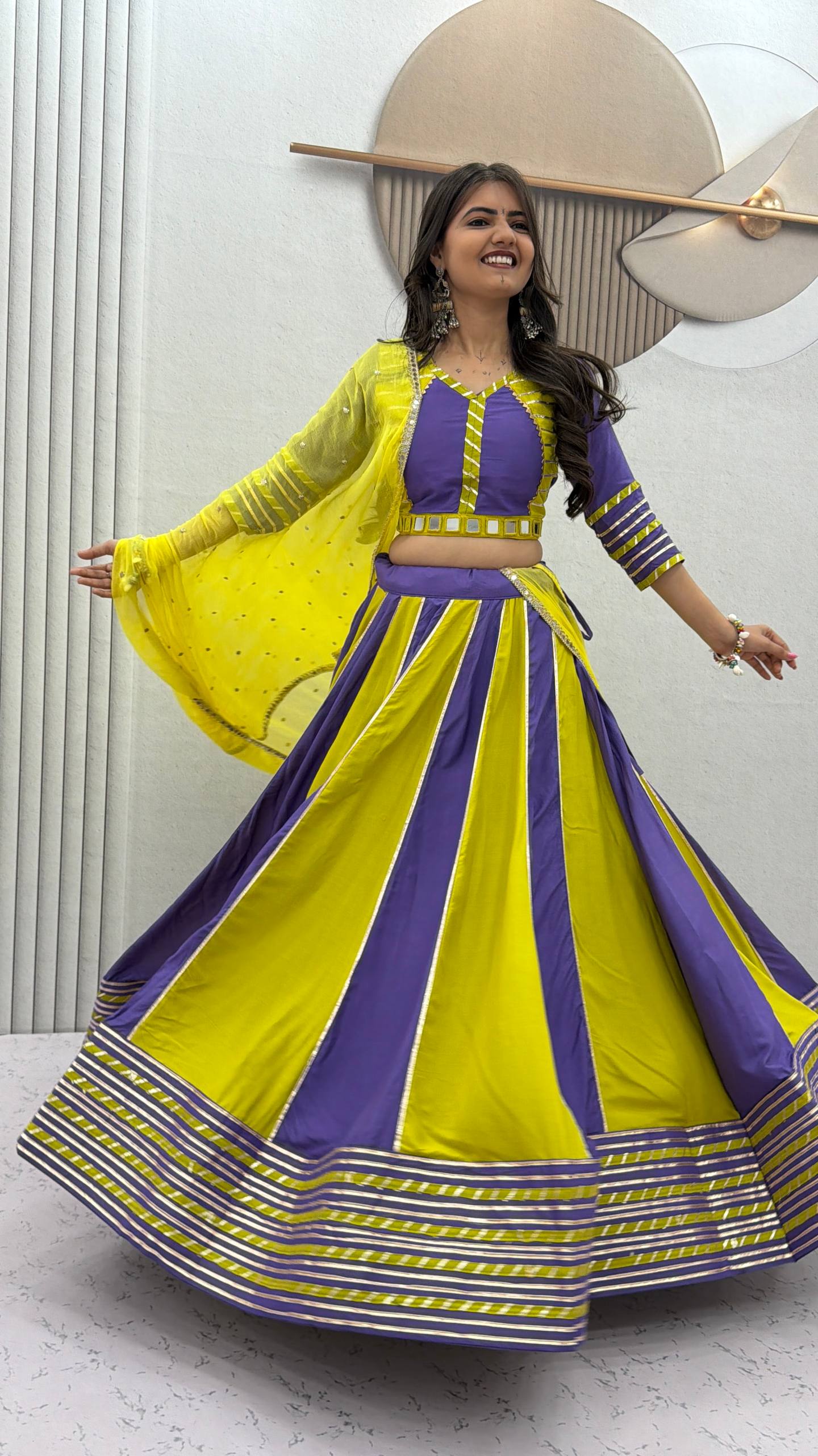 Navratri Special Pure Cotton Lehenga Choli for Women