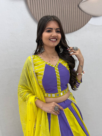 Navratri Special Pure Cotton Lehenga Choli for Women