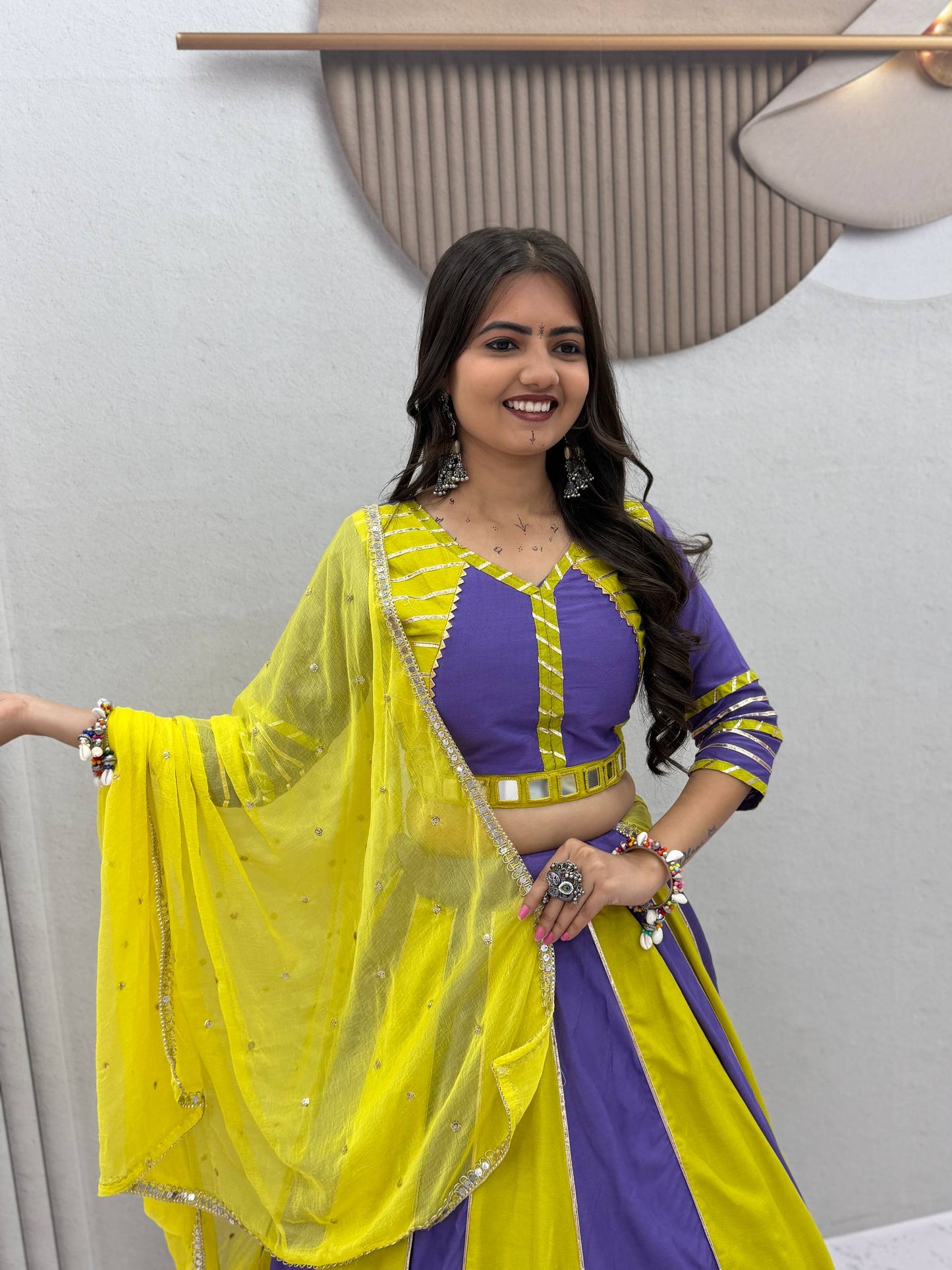 Navratri Special Pure Cotton Lehenga Choli for Women