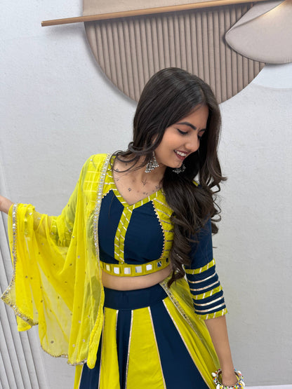 Navratri Special Pure Cotton Lehenga Choli for Women