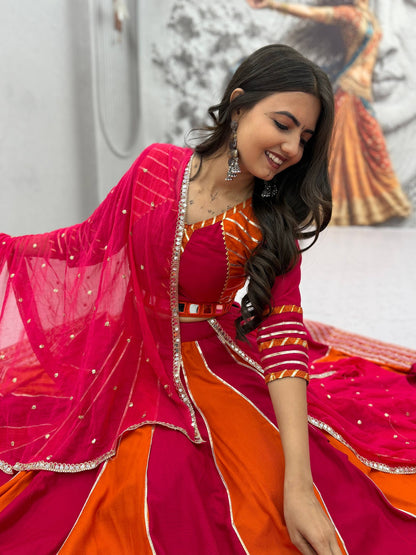 Navratri Special Pure Cotton Lehenga Choli for Women