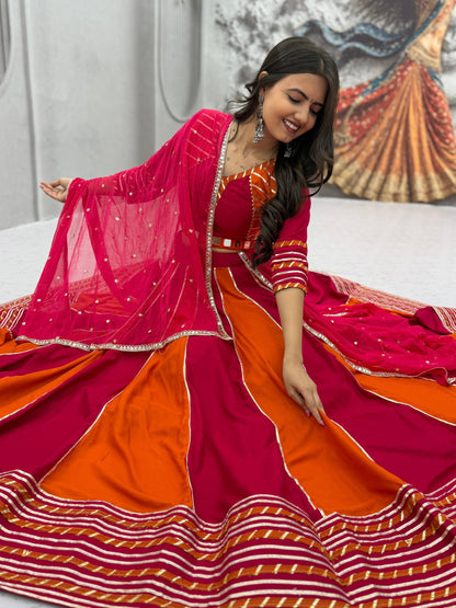 Navratri Special Pure Cotton Lehenga Choli for Women