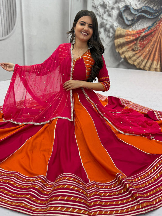 Navratri Special Pure Cotton Lehenga Choli for Women