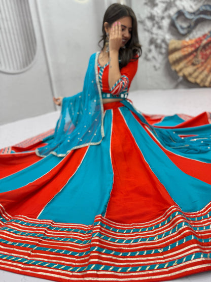 Navratri Special Pure Cotton Lehenga Choli for Women