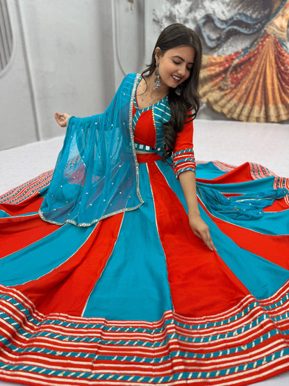 Navratri Special Pure Cotton Lehenga Choli for Women