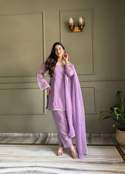 Crunchy Silk Salwar Suit Party Wear for Women