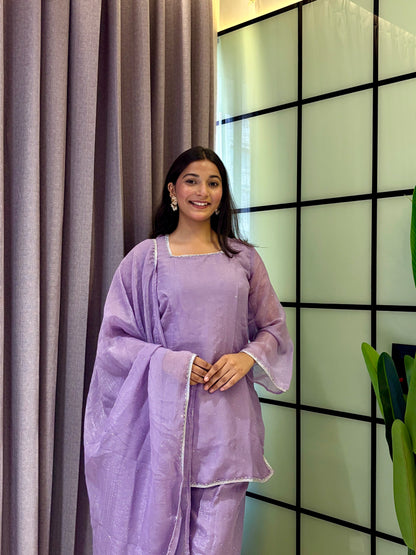 Crunchy Silk Salwar Suit Party Wear for Women