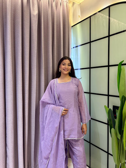 Crunchy Silk Salwar Suit Party Wear for Women