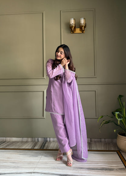Crunchy Silk Salwar Suit Party Wear for Women