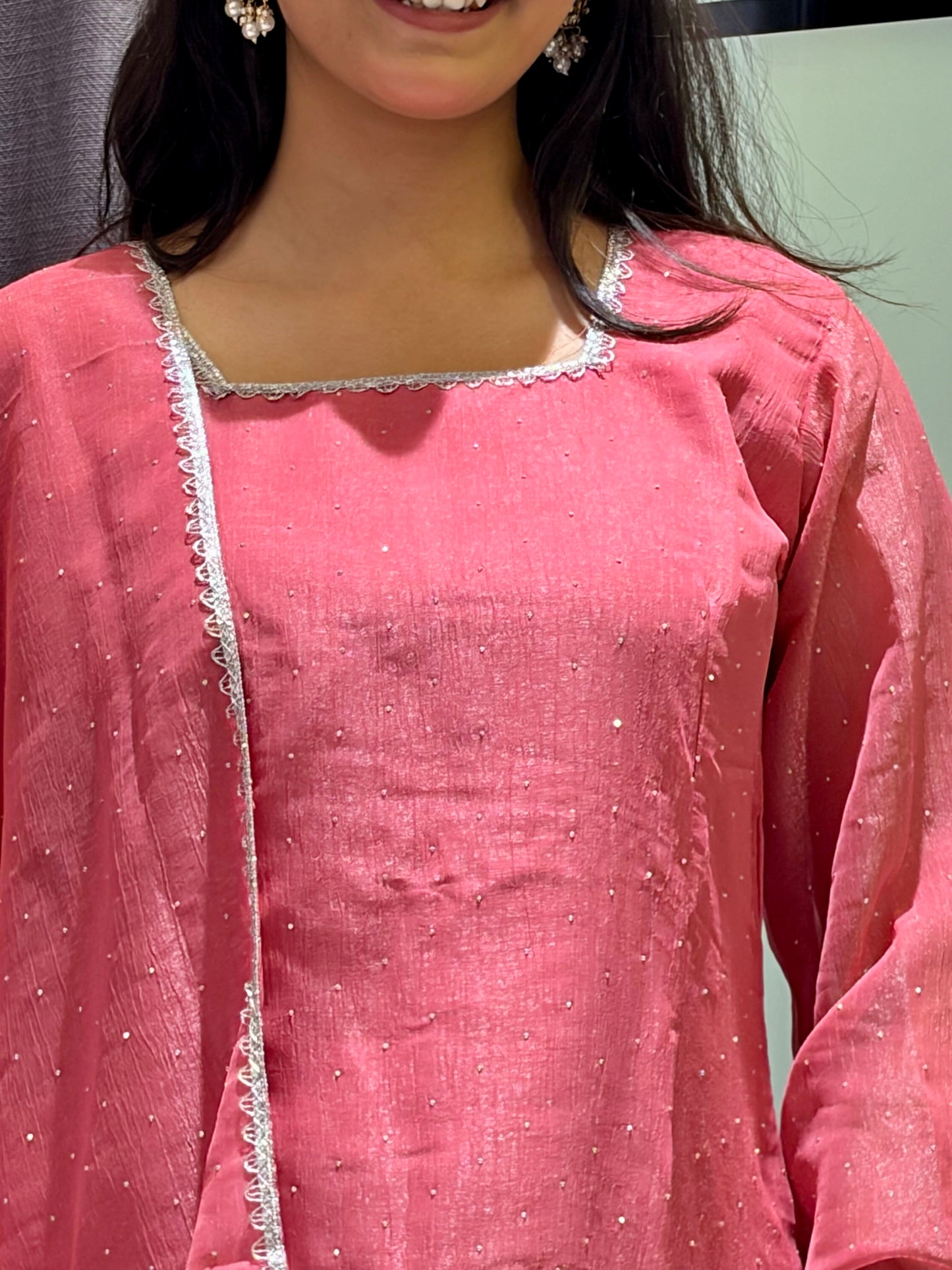 Crunchy Silk Salwar Suit Party Wear for Women