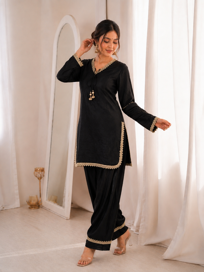 Fendi Silk Salwar Suit Party Wear for Women - Royal Riwaaz