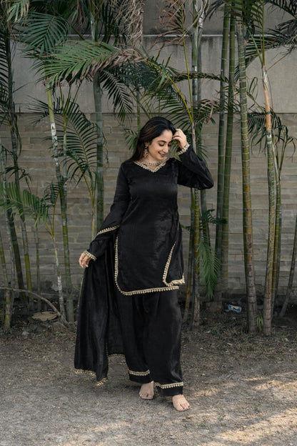 Fendi Silk Salwar Suit Party Wear for Women - Royal Riwaaz