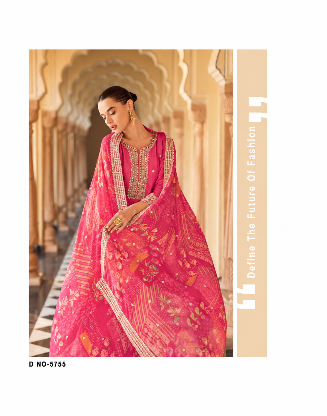 Premium Chinon Heavy Embroidery Salwar Kameez with Dupatta