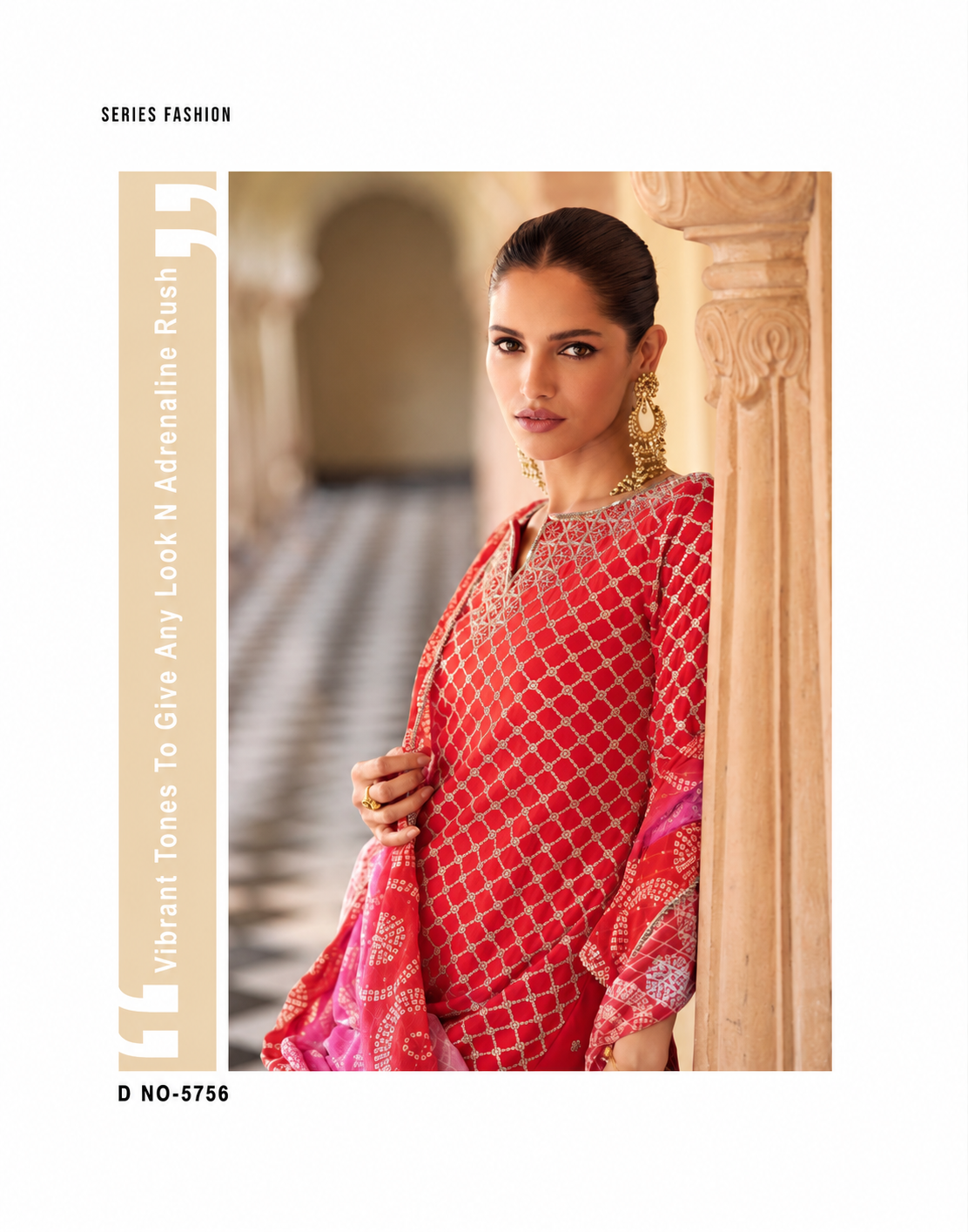 Premium Chinon Heavy Embroidery Plazo Salwar Kameez with Dupatta