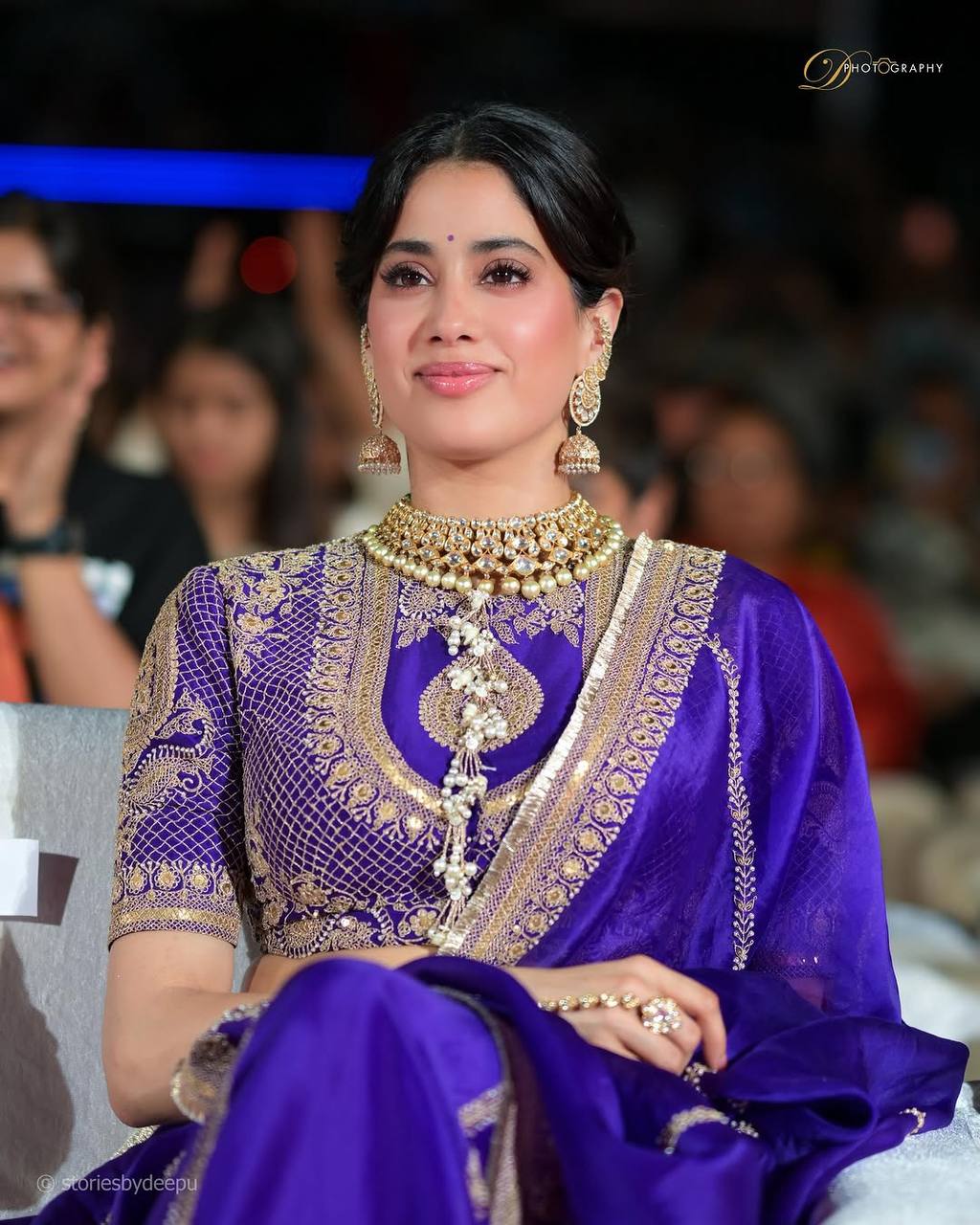 Royal Violet Vichitra Silk Lehenga Choli for Women